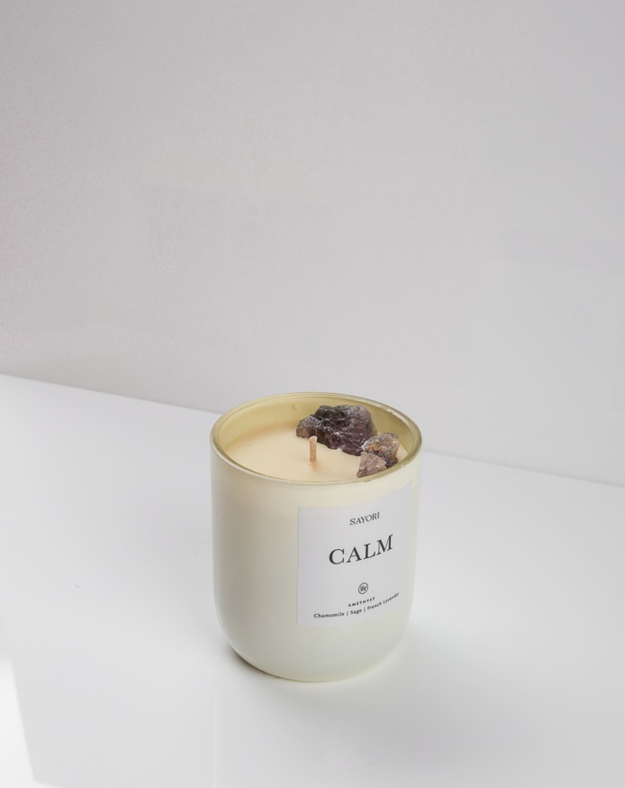Calm Crystal Candle