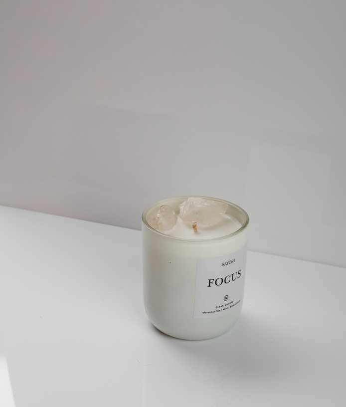 Focus Crystal Candle