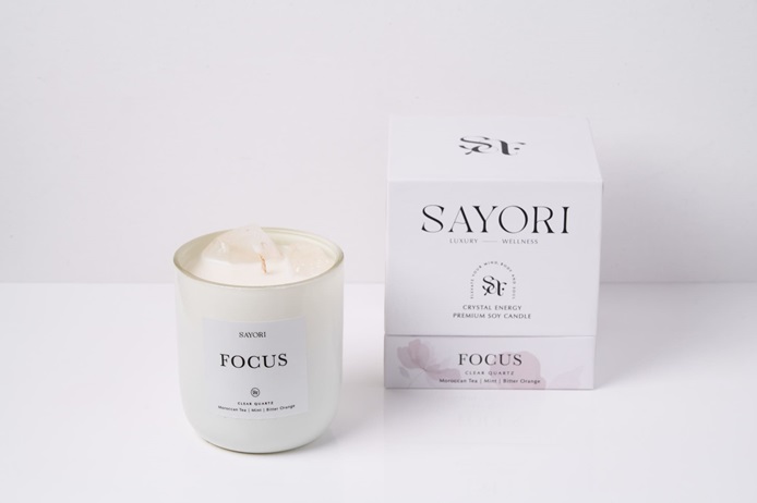 Focus Crystal Candle